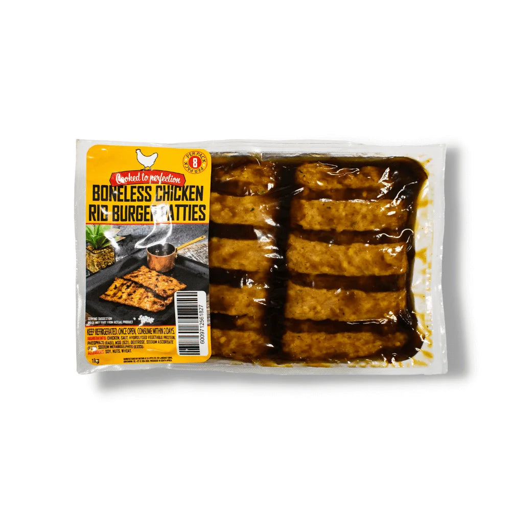 CHICKEN BONELESS RIB BURGER