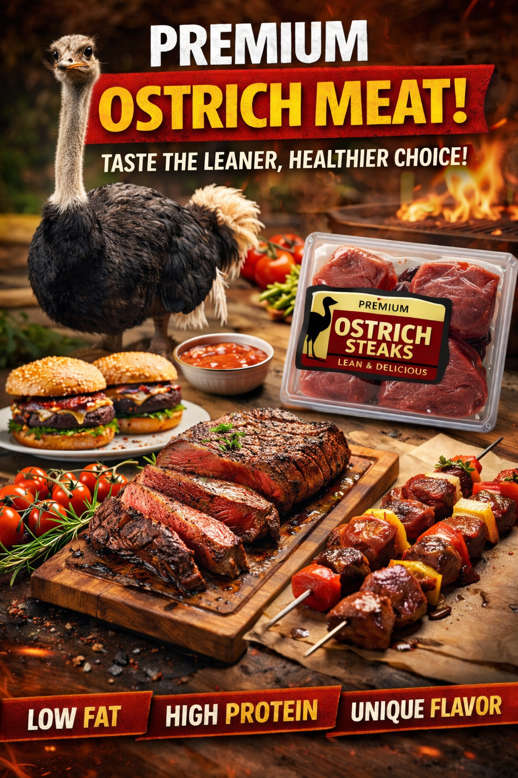 OSTRICH MEAT